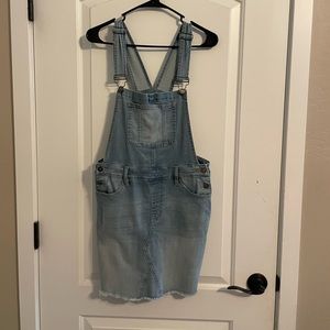 Jean overall skirt